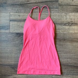Hot pink size 4 Lululemon tank top
